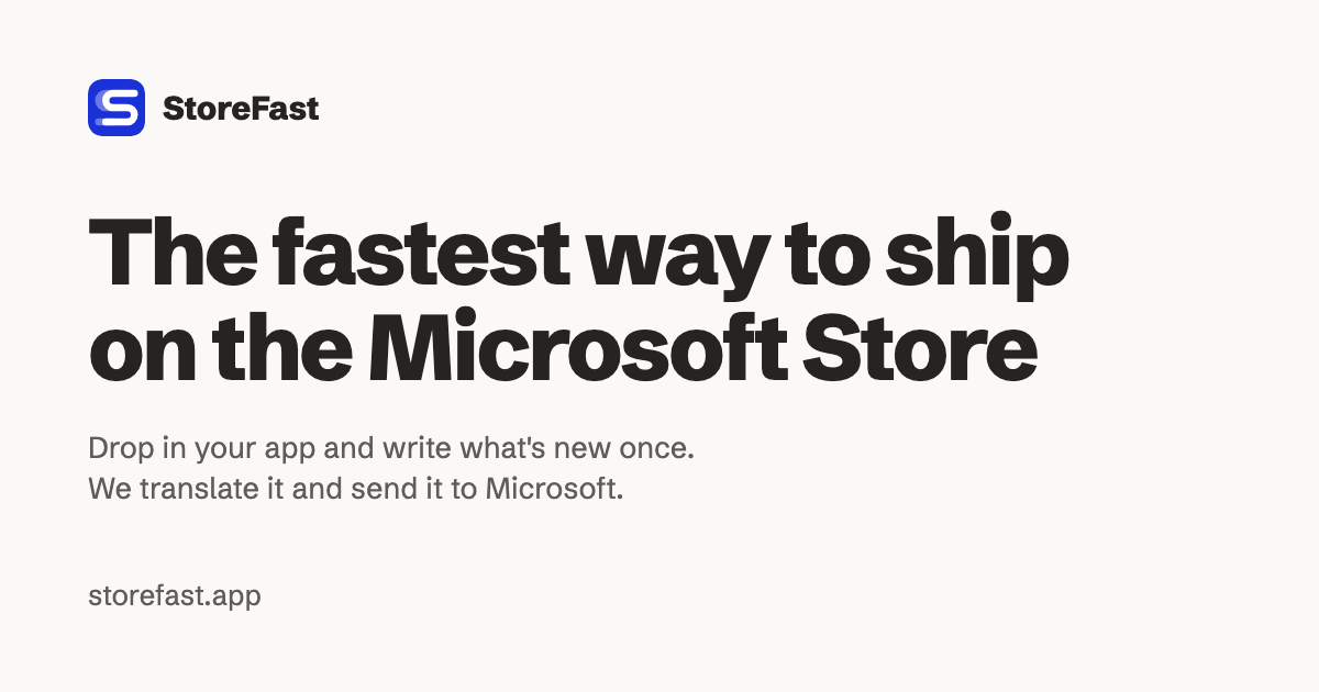 Looking for 5 Microsoft Store devs to try a tool I built for publishing updates